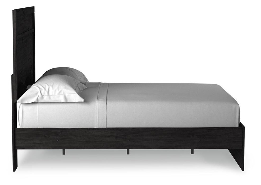 Signature Design Charcoal Full Panel Bed