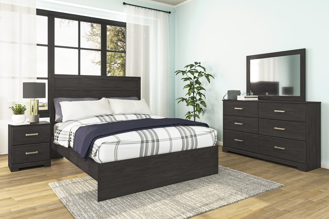 Signature Design Charcoal 6-Piece Bedroom Package
