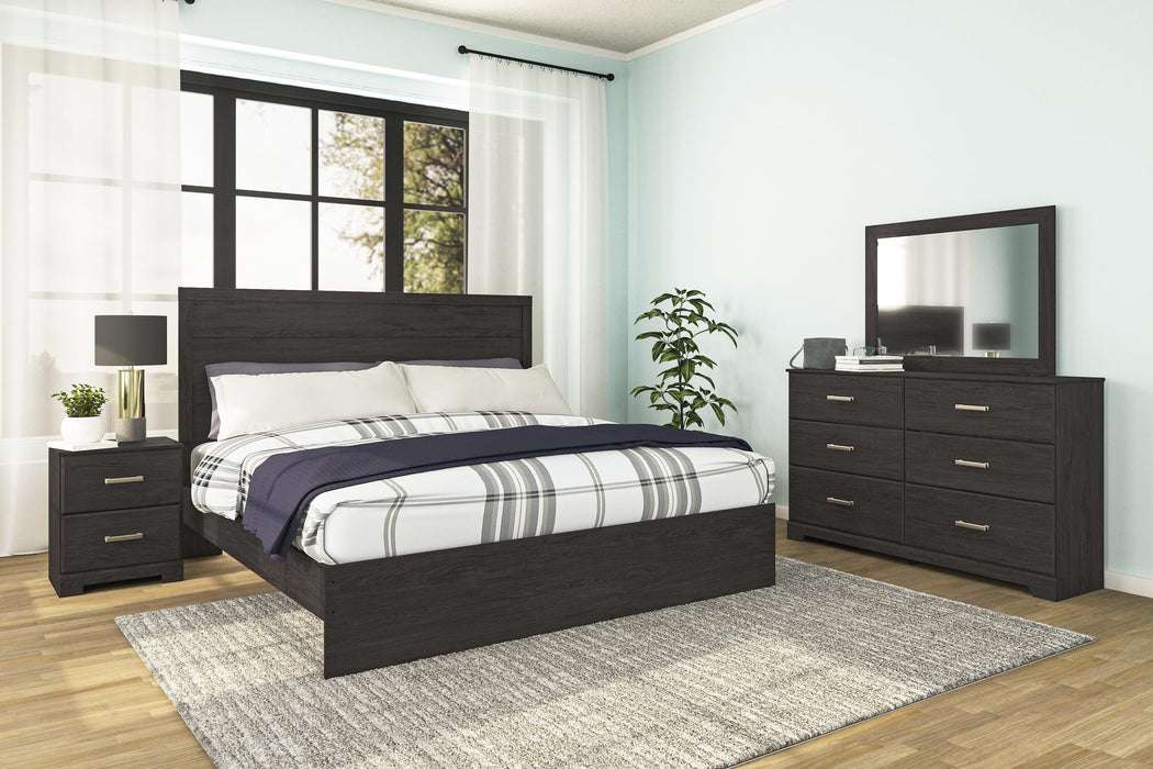 Signature Design Charcoal 6-Piece Bedroom Package