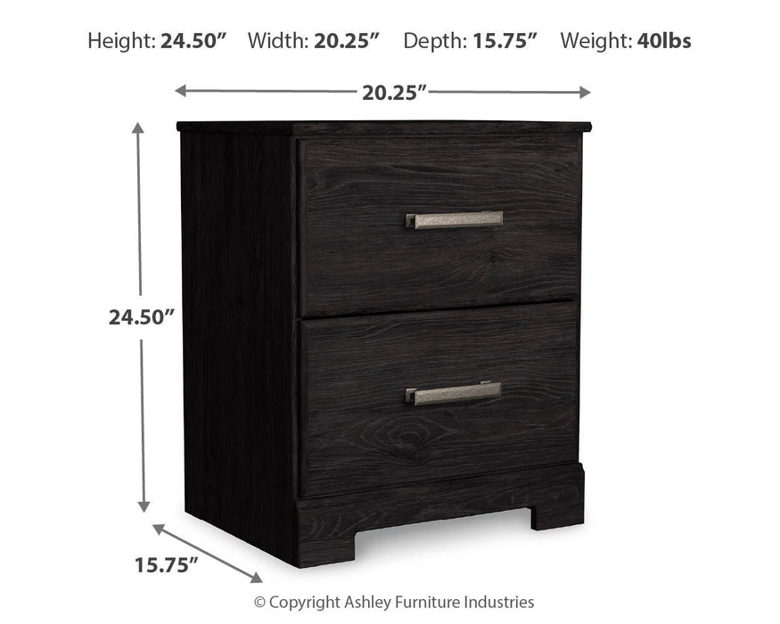 Signature Design Charcoal 6-Piece Bedroom Package