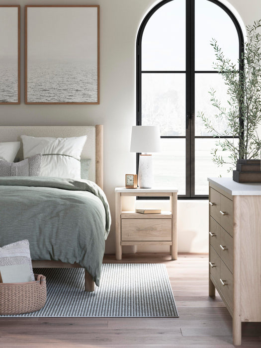 Signature Design Two-tone One Drawer Night Stand