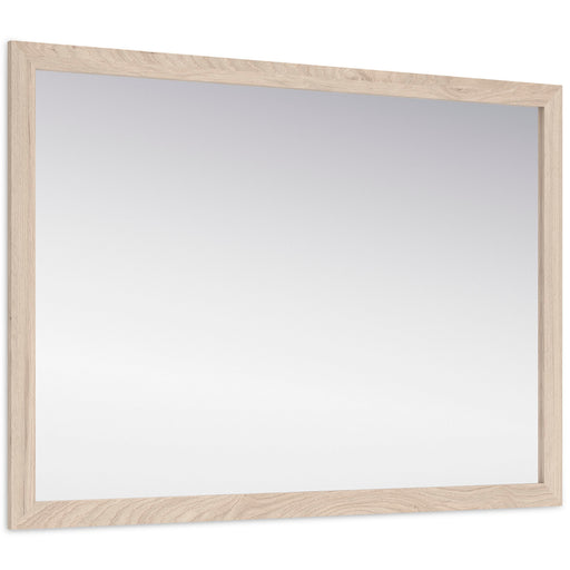Signature Design Tan Bedroom Mirror