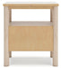 Signature Design Two-tone One Drawer Night Stand