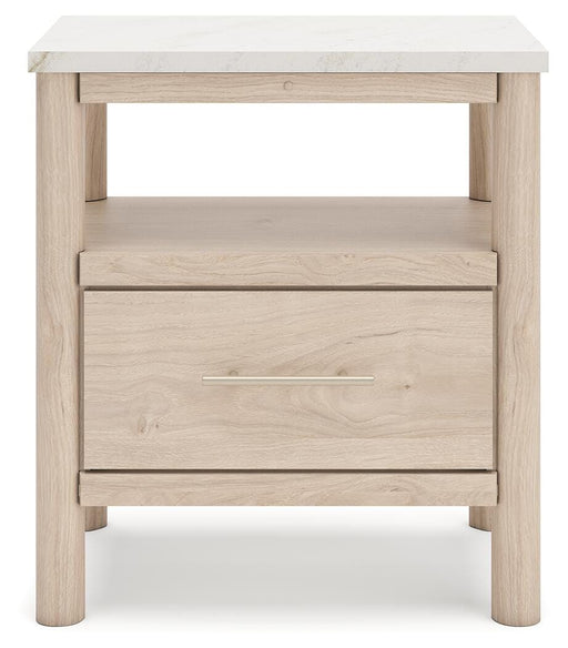 Signature Design Two-tone One Drawer Night Stand