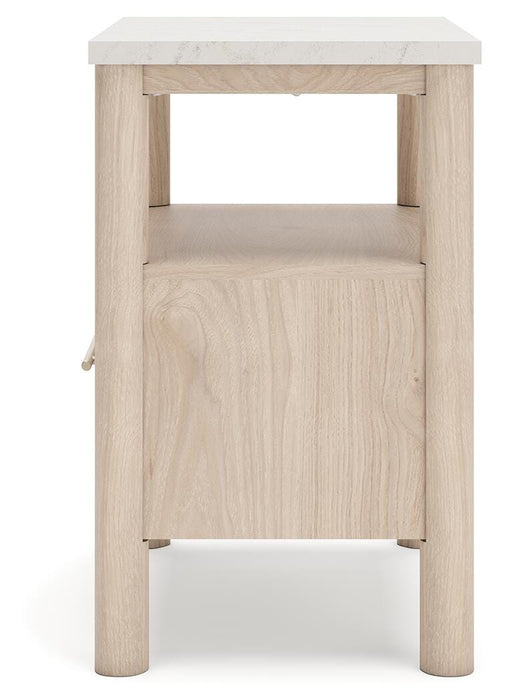 Signature Design Two-tone One Drawer Night Stand