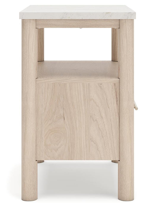 Signature Design Two-tone One Drawer Night Stand