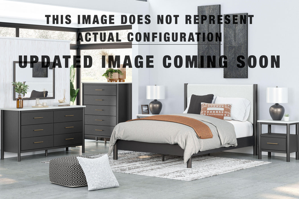 Signature Design Black Twin Panel Bed