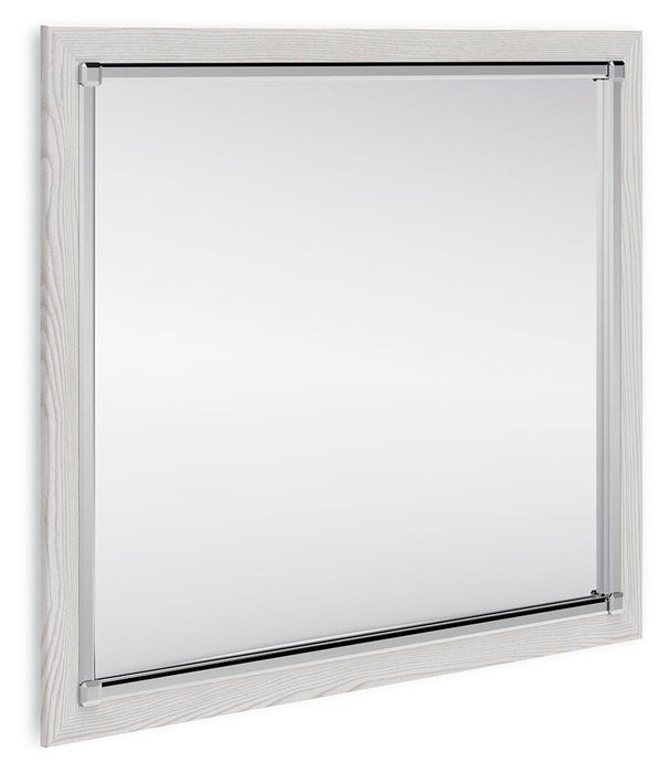 Signature Design White Bedroom Mirror