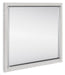 Signature Design White Bedroom Mirror