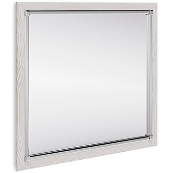 Signature Design White Bedroom Mirror