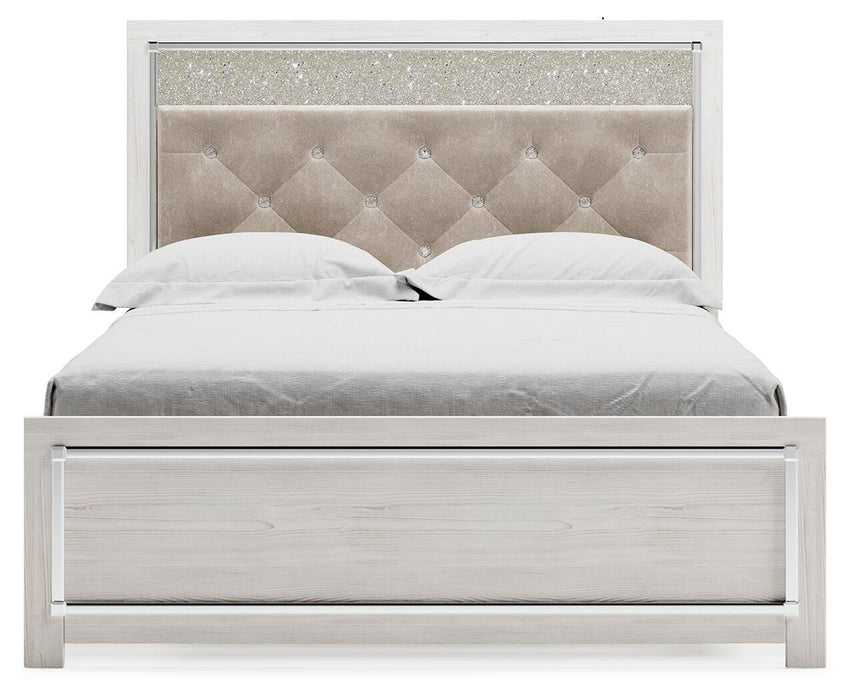 Signature Design White Queen Panel Bed