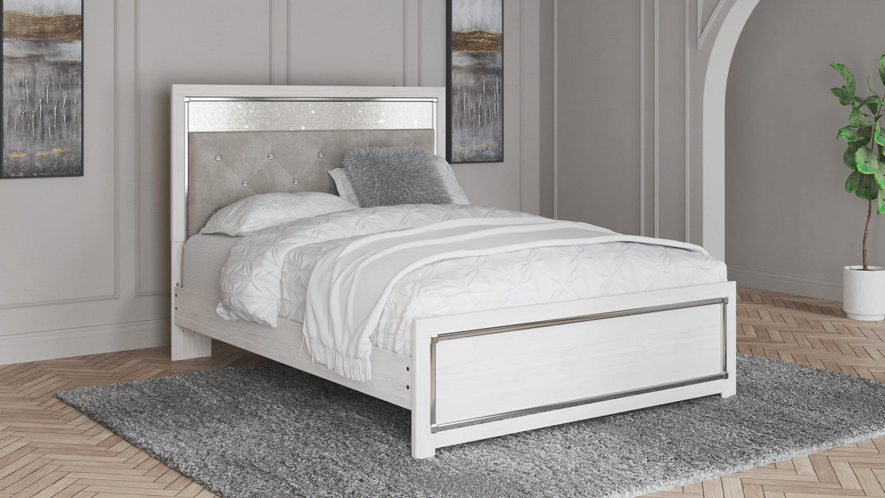 Signature Design White Queen Panel Bed