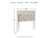 Signature Design White Queen UPH Panel Headboard