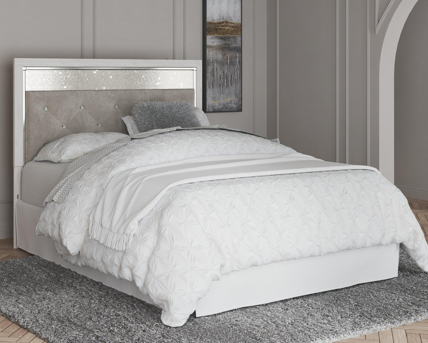 Signature Design White Queen UPH Panel Headboard