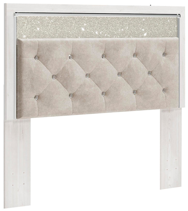 Signature Design White Queen UPH Panel Headboard