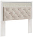 Signature Design White Queen UPH Panel Headboard