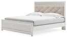 Signature Design White King Panel Bed