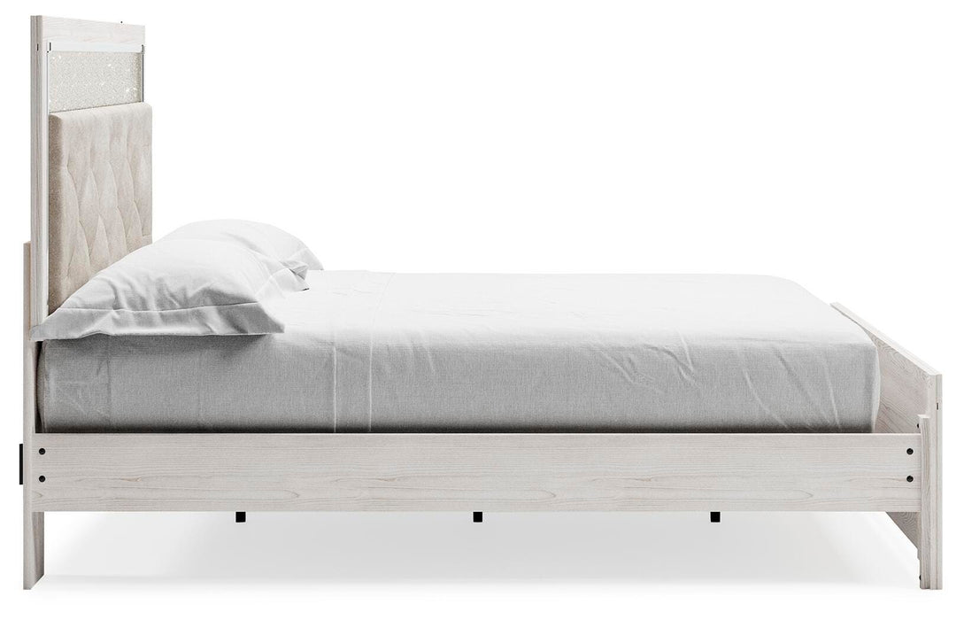 Signature Design White King Panel Bed