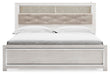 Signature Design White King Panel Bookcase Bed