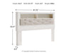 Signature Design White King UPH Panel Bookcase HDBD