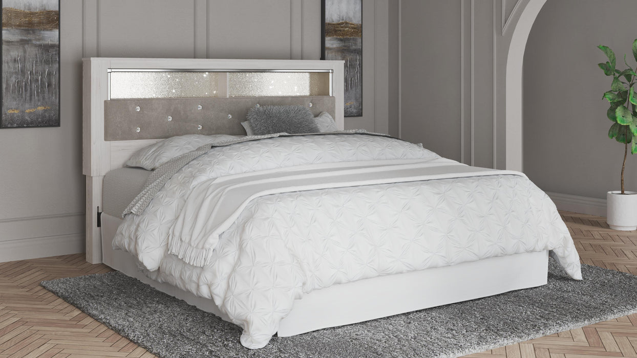 Signature Design White King UPH Panel Bookcase HDBD