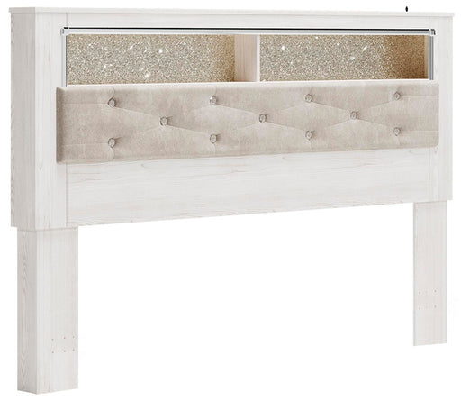 Signature Design White King UPH Panel Bookcase HDBD