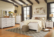 Signature Design Whitewash Queen Panel Headboard