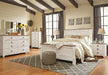 Signature Design Whitewash Queen Panel Headboard