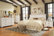 Signature Design Whitewash King/Cal King Panel Headboard