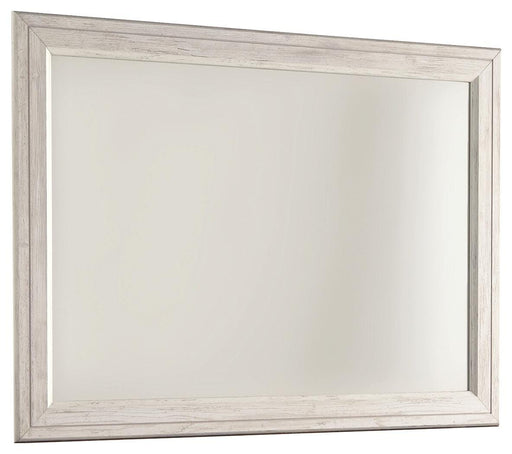 Signature Design Whitewash Bedroom Mirror