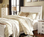 Signature Design Whitewash Queen Panel Headboard