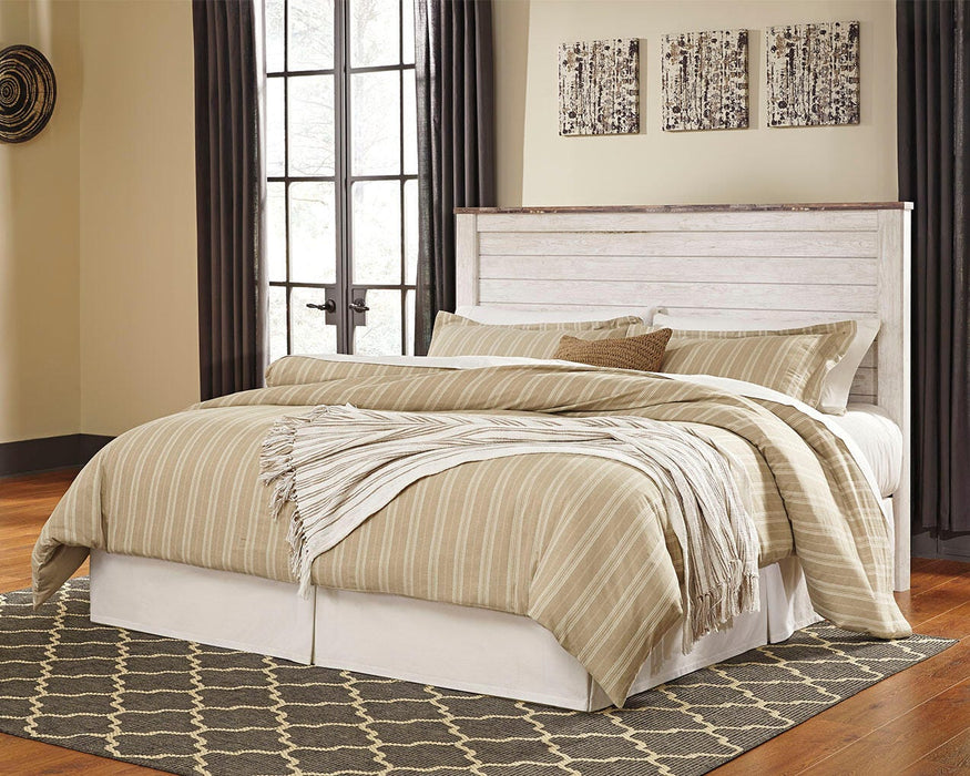 Signature Design Whitewash King/Cal King Panel Headboard
