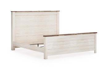 Signature Design Whitewash King/Cal King Panel Headboard