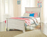 Signature Design Whitewash Full Panel Headboard