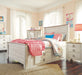 Signature Design Whitewash Full Panel Headboard