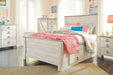 Signature Design Whitewash Full Panel Headboard