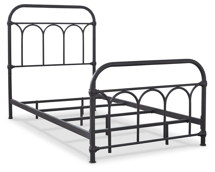 Signature Design Black Twin Metal HDBD/FTBD/Rails