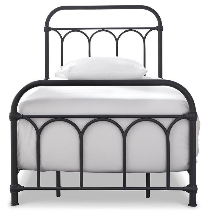 Signature Design Black Twin Metal HDBD/FTBD/Rails