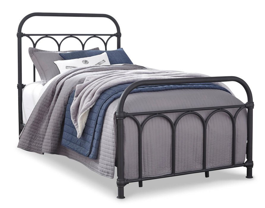 Signature Design Black Twin Metal HDBD/FTBD/Rails