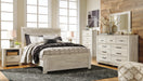 Signature Design Whitewash Queen Panel Headboard