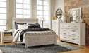 Signature Design Whitewash Queen Panel Headboard