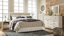 Signature Design Whitewash King Panel Headboard