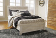 Signature Design Whitewash Queen Panel Headboard