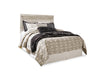 Signature Design Whitewash Queen Panel Headboard