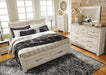 Signature Design Whitewash King Panel Headboard