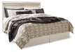 Signature Design Whitewash King Panel Headboard