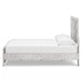 Signature Design Whitewash King Panel Bed