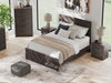 Signature Design Charcoal Queen Panel Bed