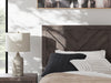Signature Design Charcoal Twin Panel Bed