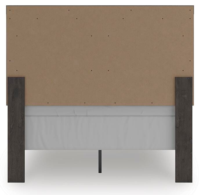 Signature Design Charcoal Full Panel Bed